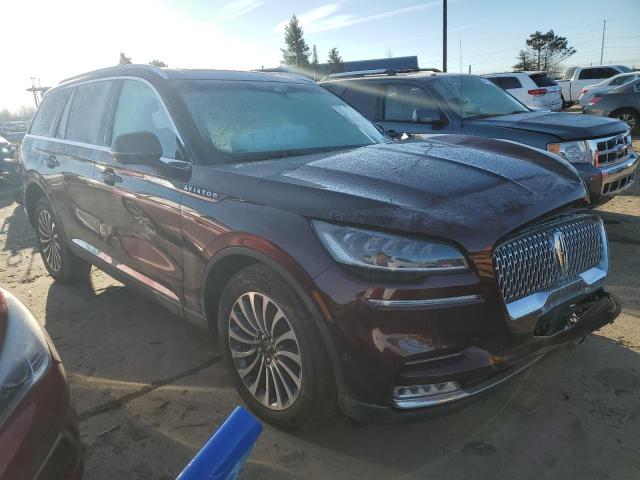 5LM5J7XC3MGL07387 - 2021 LINCOLN AVIATOR RESERVE RED photo 4