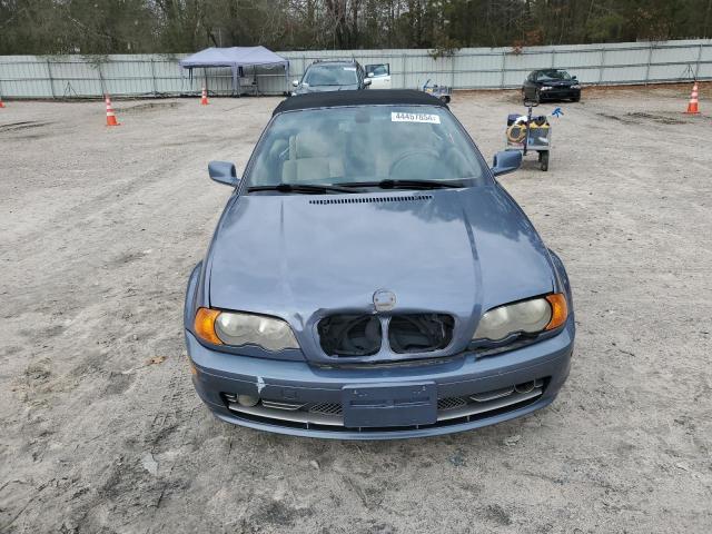 WBABS53401JU88583 - 2001 BMW 330 CI BLUE photo 5