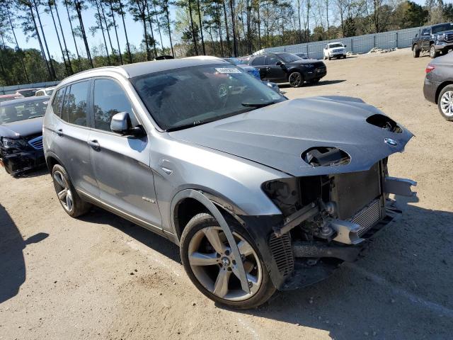 5UXWZ7C54H0U45481 - 2017 BMW X3 SDRIVE28I GRAY photo 4