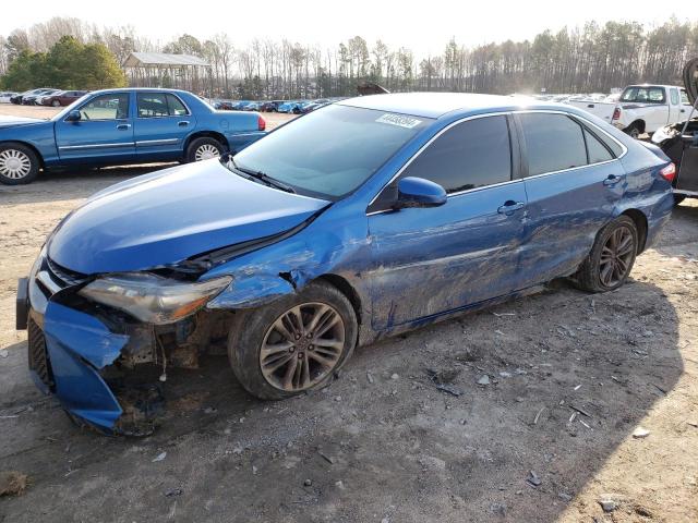 4T1BF1FKXHU627438 - 2017 TOYOTA CAMRY LE BLUE photo 1