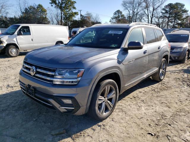 1V2SR2CA5KC604240 - 2019 VOLKSWAGEN ATLAS SEL GRAY photo 1