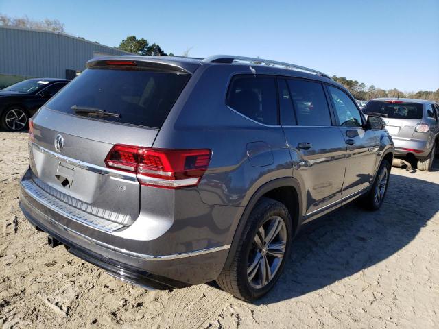 1V2SR2CA5KC604240 - 2019 VOLKSWAGEN ATLAS SEL GRAY photo 3