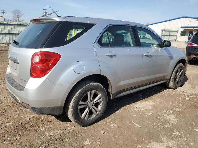 2GNALBEK0D1198856 - 2013 CHEVROLET EQUINOX LS SILVER photo 3