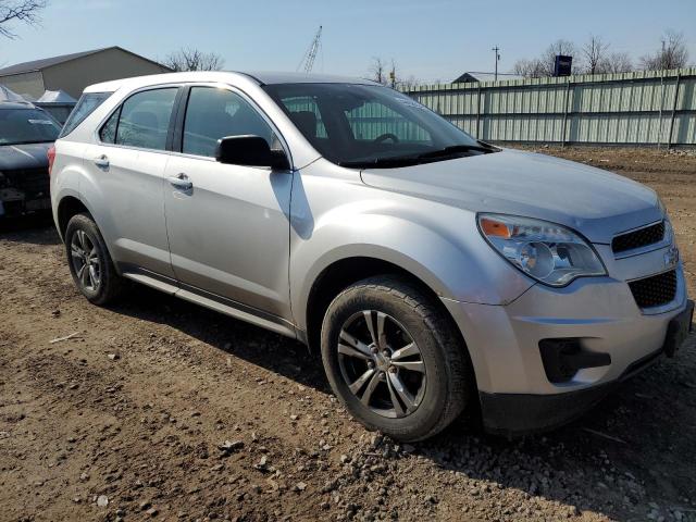 2GNALBEK0D1198856 - 2013 CHEVROLET EQUINOX LS SILVER photo 4