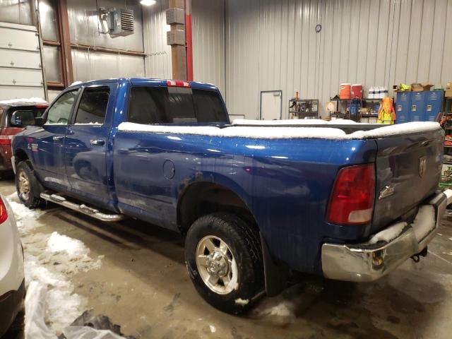 3D7UT2CL4AG117058 - 2010 DODGE RAM 2500 BLUE photo 2