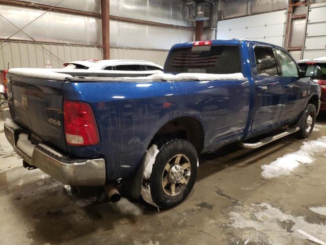 3D7UT2CL4AG117058 - 2010 DODGE RAM 2500 BLUE photo 3