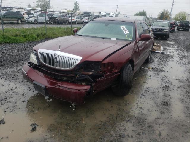 1LNHM83W23Y602969 - 2003 LINCOLN TOWN CARTIER BURGUNDY photo 9