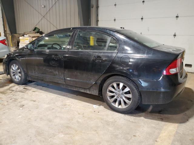 2HGFA1F90AH562112 - 2010 HONDA CIVIC EXL შავი ფოტო 2