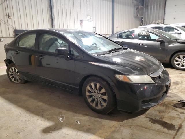 2HGFA1F90AH562112 - 2010 HONDA CIVIC EXL შავი ფოტო 4