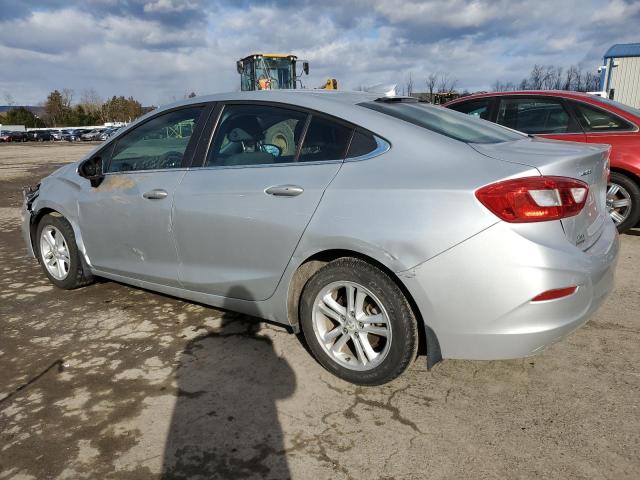 1G1BE5SM4H7107006 - 2017 CHEVROLET CRUZE LT SILVER photo 2