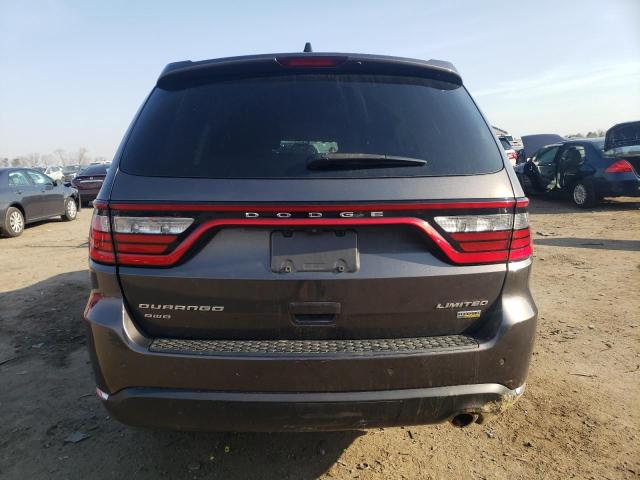 1C4RDJDG5FC801345 - 2015 DODGE DURANGO LIMITED GRAY photo 6