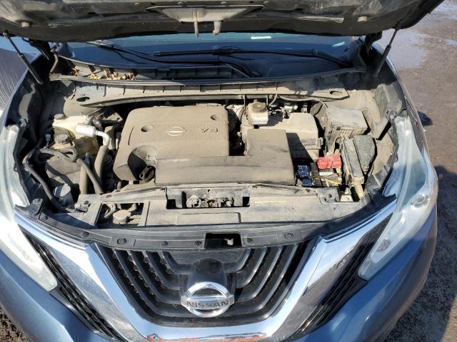 5N1AZ2MH6FN234771 - 2015 NISSAN MURANO S BLUE photo 11