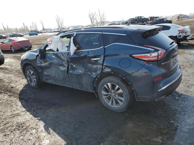 5N1AZ2MH6FN234771 - 2015 NISSAN MURANO S BLUE photo 2