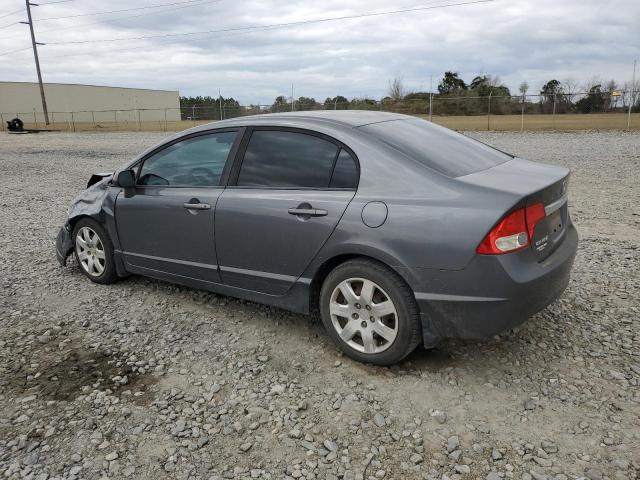 19XFA1F56BE010638 - 2011 HONDA CIVIC LX GRAY photo 2