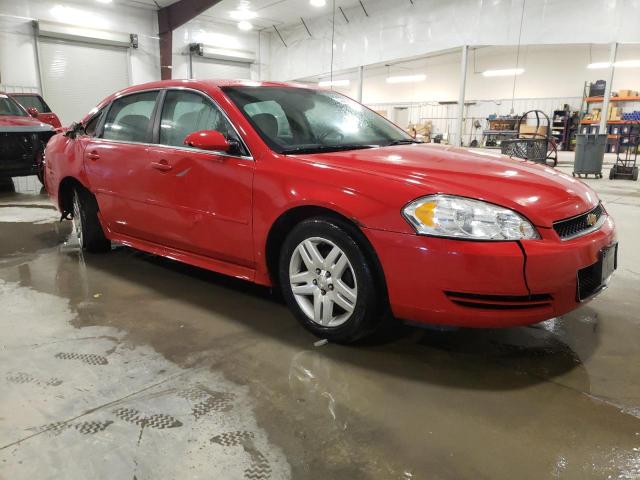 2G1WG5E32C1150831 - 2012 CHEVROLET IMPALA LT RED photo 4