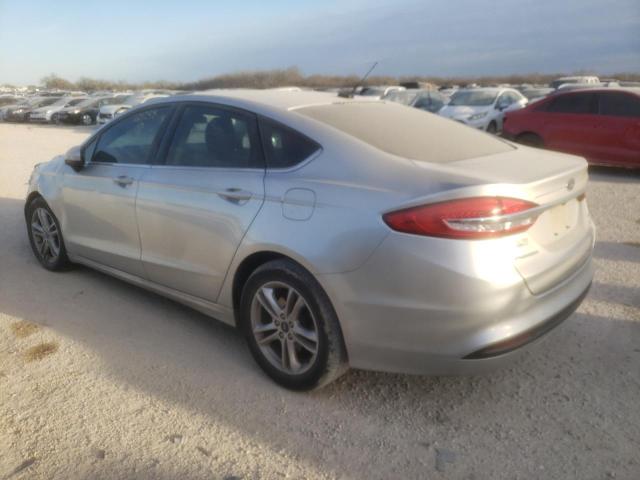 3FA6P0HD0JR224258 - 2018 FORD FUSION SE SILVER photo 2