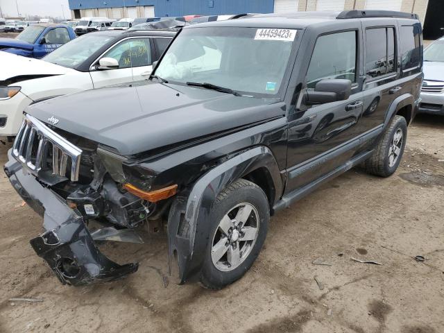 1J8HG48K68C230026 - 2008 JEEP COMMANDER SPORT შავი ფოტო 1