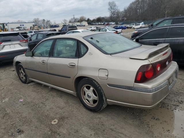 2G1WH55K319228990 - 2001 CHEVROLET IMPALA LS BEIGE photo 2