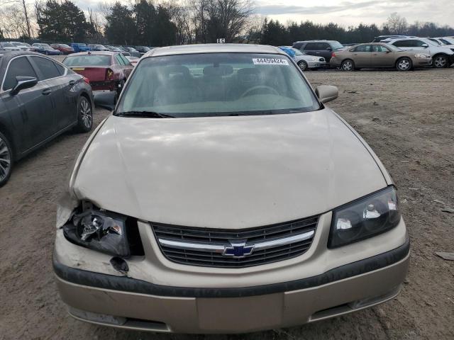 2G1WH55K319228990 - 2001 CHEVROLET IMPALA LS BEIGE photo 5