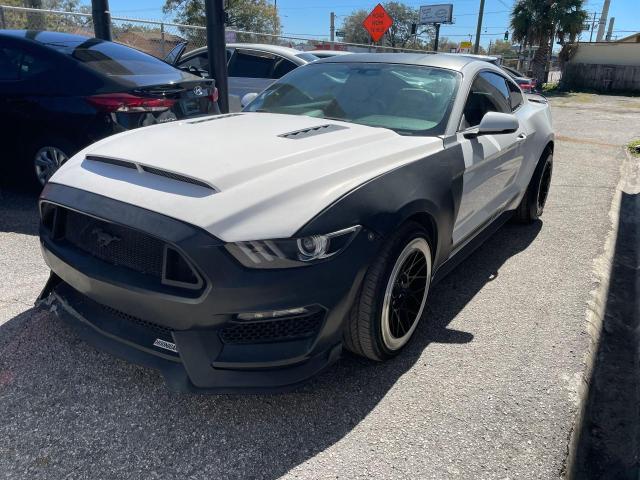 1FA6P8TH7F5361314 - 2015 FORD MUSTANG TWO TONE photo 2