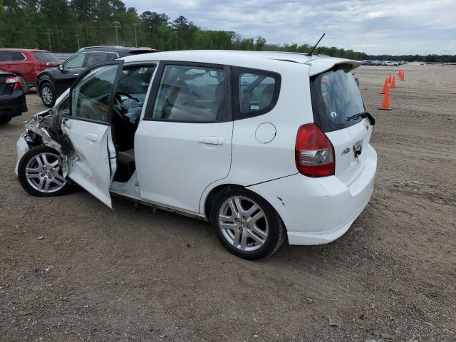 JHMGD38657S061855 - 2007 HONDA FIT S 白色 照片 2