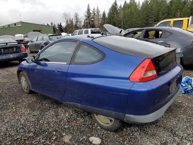 JHMZE14783T000061 - 2003 HONDA INSIGHT BLUE photo 2