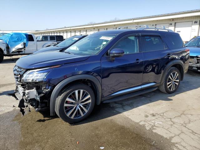 5N1DR3DK3NC240438 - 2022 NISSAN PATHFINDER PLATINUM BLUE photo 1