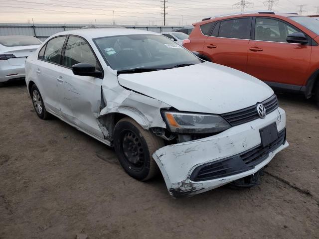 3VW2K7AJ1EM334784 - 2014 VOLKSWAGEN JETTA BASE WHITE photo 4