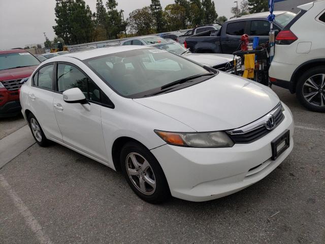 19XFB5F57CE003994 - 2012 HONDA CIVIC NATURAL GAS WHITE photo 4