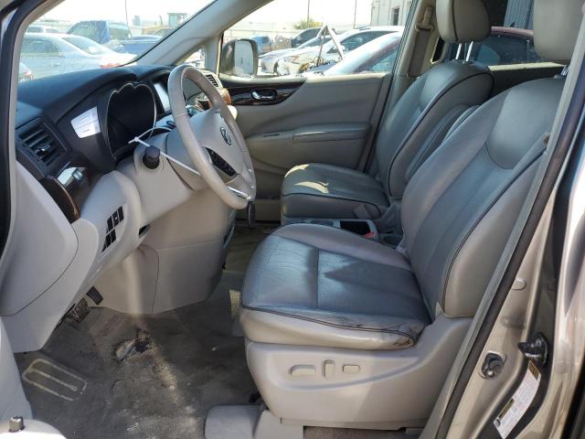 JN8AE2KP1E9104712 - 2014 NISSAN QUEST S GRAY photo 7