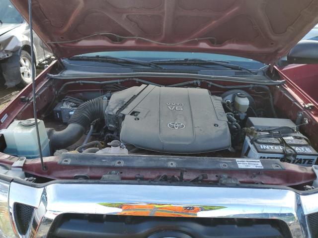 5TEUU42N87Z392757 - 2007 TOYOTA TACOMA ACCESS CAB Қызыл фото 11