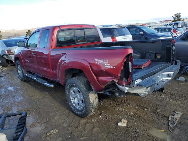 5TEUU42N87Z392757 - 2007 TOYOTA TACOMA ACCESS CAB Қызыл фото 2