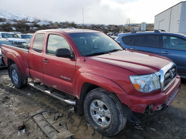 5TEUU42N87Z392757 - 2007 TOYOTA TACOMA ACCESS CAB Қызыл фото 4