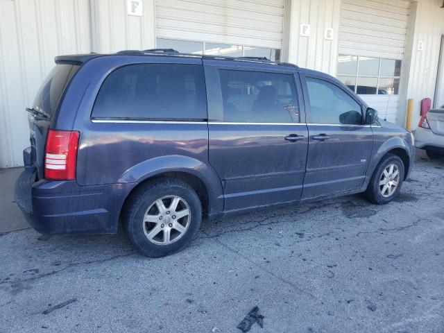 2A8HR54P48R709442 - 2008 CHRYSLER TOWN & COU TOURING ლურჯი ფოტო 3