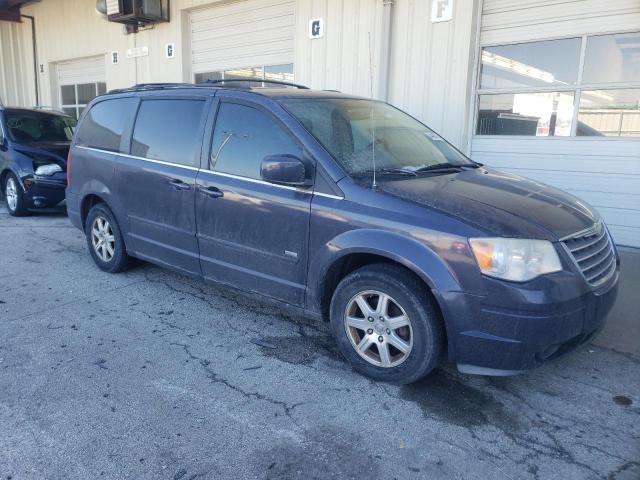 2A8HR54P48R709442 - 2008 CHRYSLER TOWN & COU TOURING ლურჯი ფოტო 4