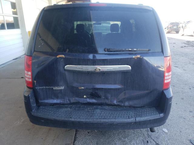 2A8HR54P48R709442 - 2008 CHRYSLER TOWN & COU TOURING ლურჯი ფოტო 6