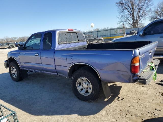 4TASM92N9YZ609441 - 2000 TOYOTA TACOMA XTRACAB PRERUNNER ლურჯი ფოტო 2