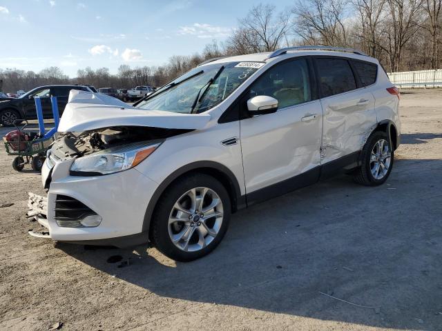 1FMCU0JX7EUB95345 - 2014 FORD ESCAPE TITANIUM WHITE photo 1