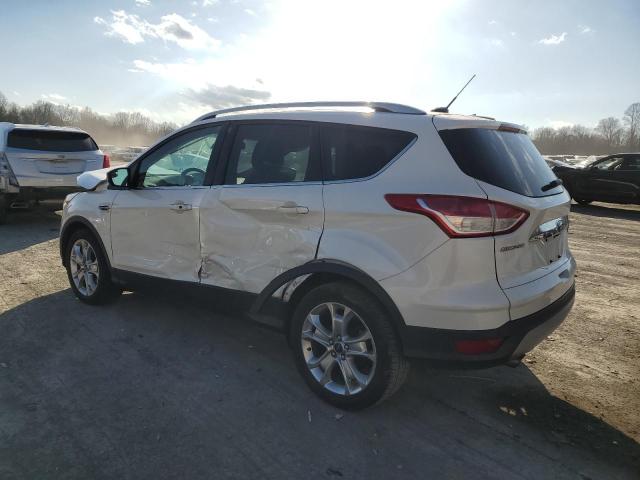 1FMCU0JX7EUB95345 - 2014 FORD ESCAPE TITANIUM WHITE photo 2