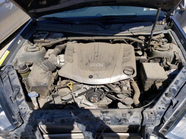 KMHHU6KJ5DU086304 - 2013 HYUNDAI GENESIS CO 3.8L GRAY photo 11