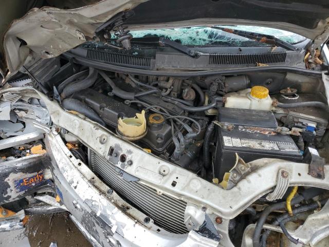 KL1TD66667B762609 - 2007 CHEVROLET AVEO BASE SILVER photo 11