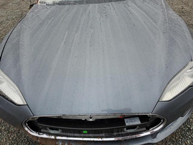 5YJSA1CPXCFP01610 - 2012 TESLA MODEL S GRAY photo 11