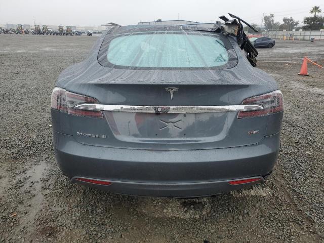 5YJSA1CPXCFP01610 - 2012 TESLA MODEL S GRAY photo 6