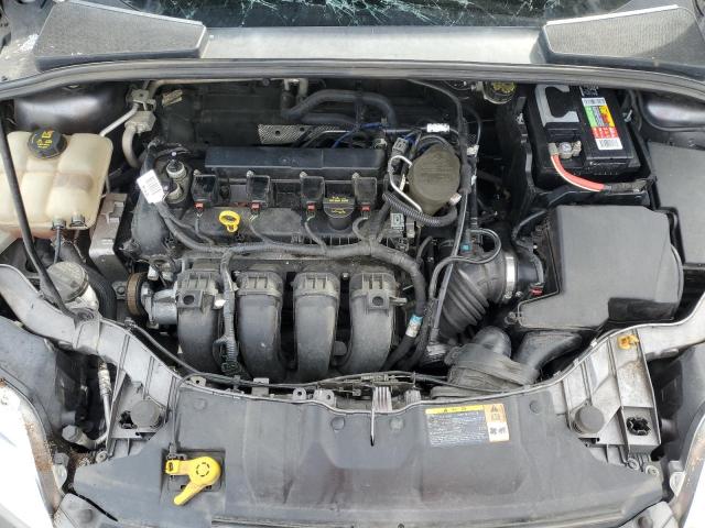 1FADP3K23EL102661 - 2014 FORD FOCUS SE GRAY photo 11