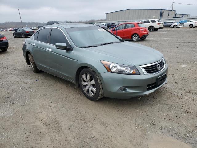 1HGCP36828A056049 - 2008 HONDA ACCORD EXL GREEN photo 4