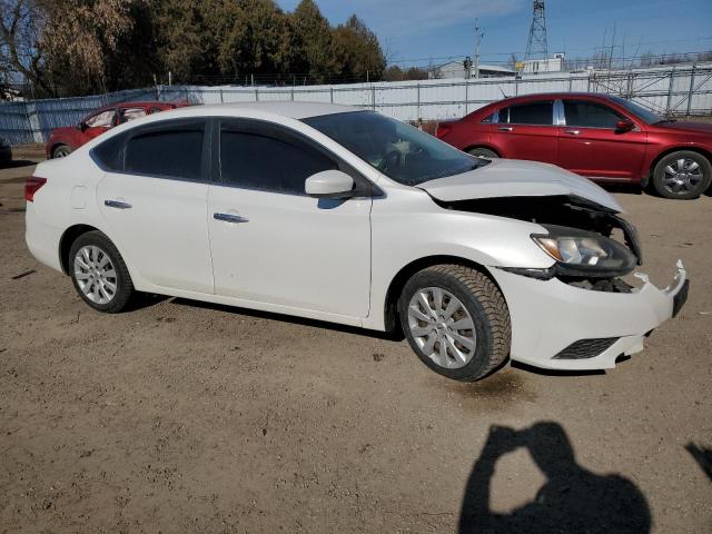 3N1AB7AP3GL636639 - 2016 NISSAN SENTRA S WHITE photo 4