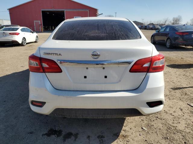 3N1AB7AP3GL636639 - 2016 NISSAN SENTRA S WHITE photo 6