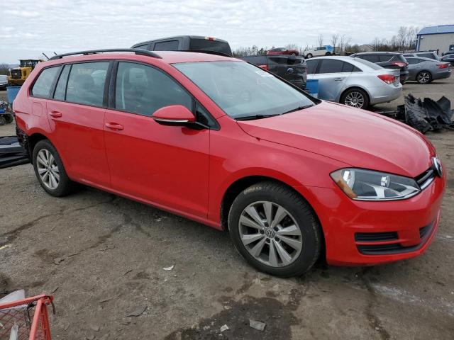 3VW017AU4HM545003 - 2017 VOLKSWAGEN GOLF SPORT S RED photo 4