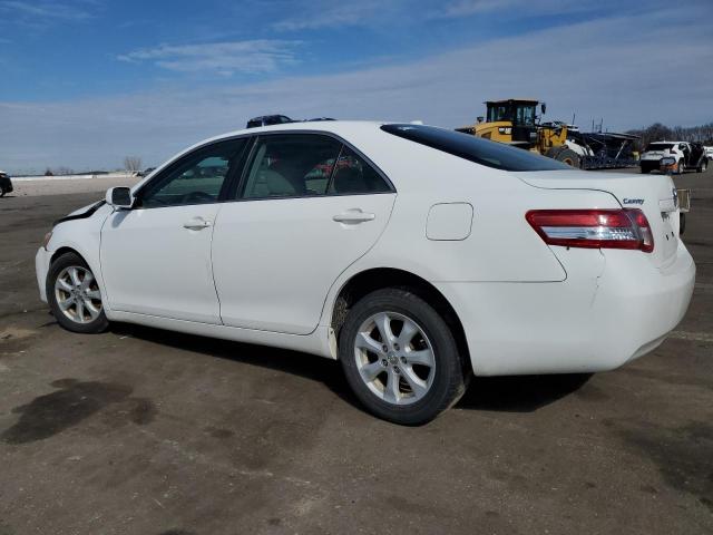 4T4BF3EK5BR099186 - 2011 TOYOTA CAMRY BASE WHITE photo 2