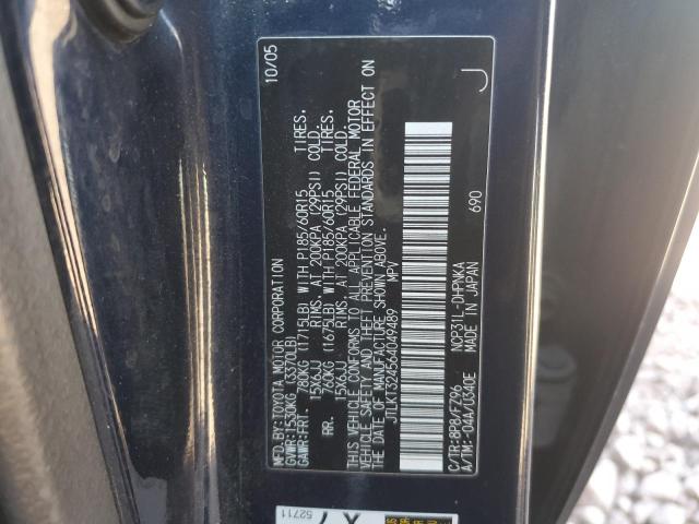 JTLKT324564049489 - 2006 TOYOTA SCION XB 蓝色 照片 12